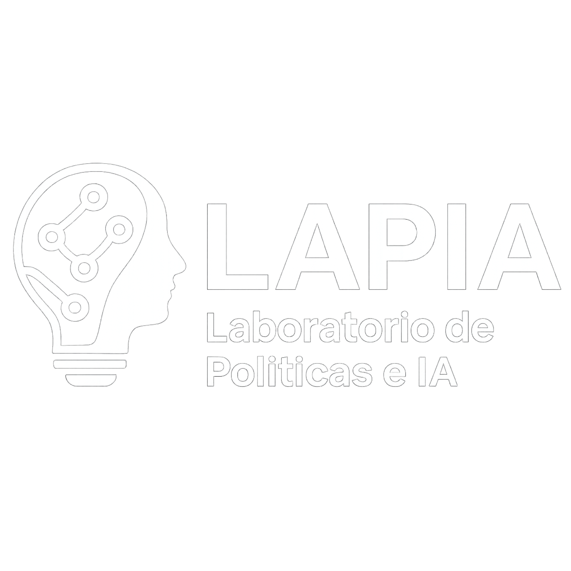 Logo LAPIA en blanco